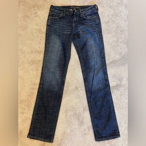 Dish - Trixie Dark Blue Women's Straight Leg Jeans